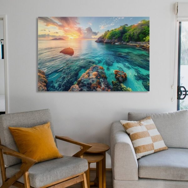 A stunning photograph of the beautiful coral reef - Image 5