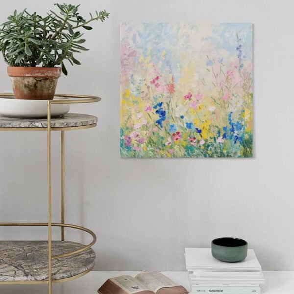 Flowers oil paint - Image 5