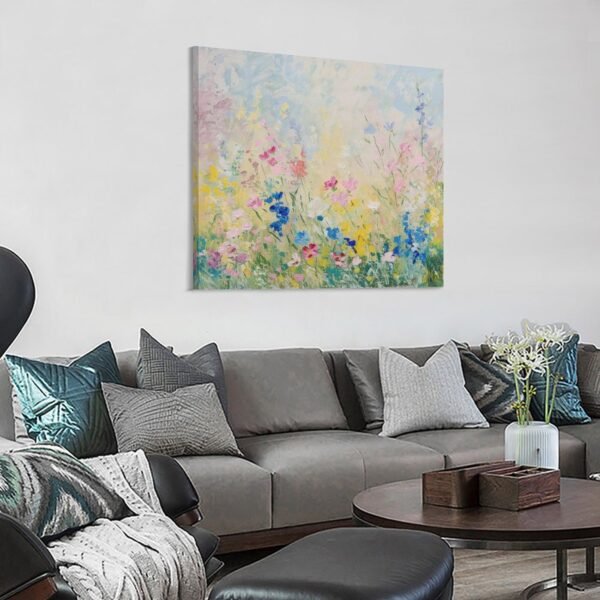 Flowers oil paint - Image 3